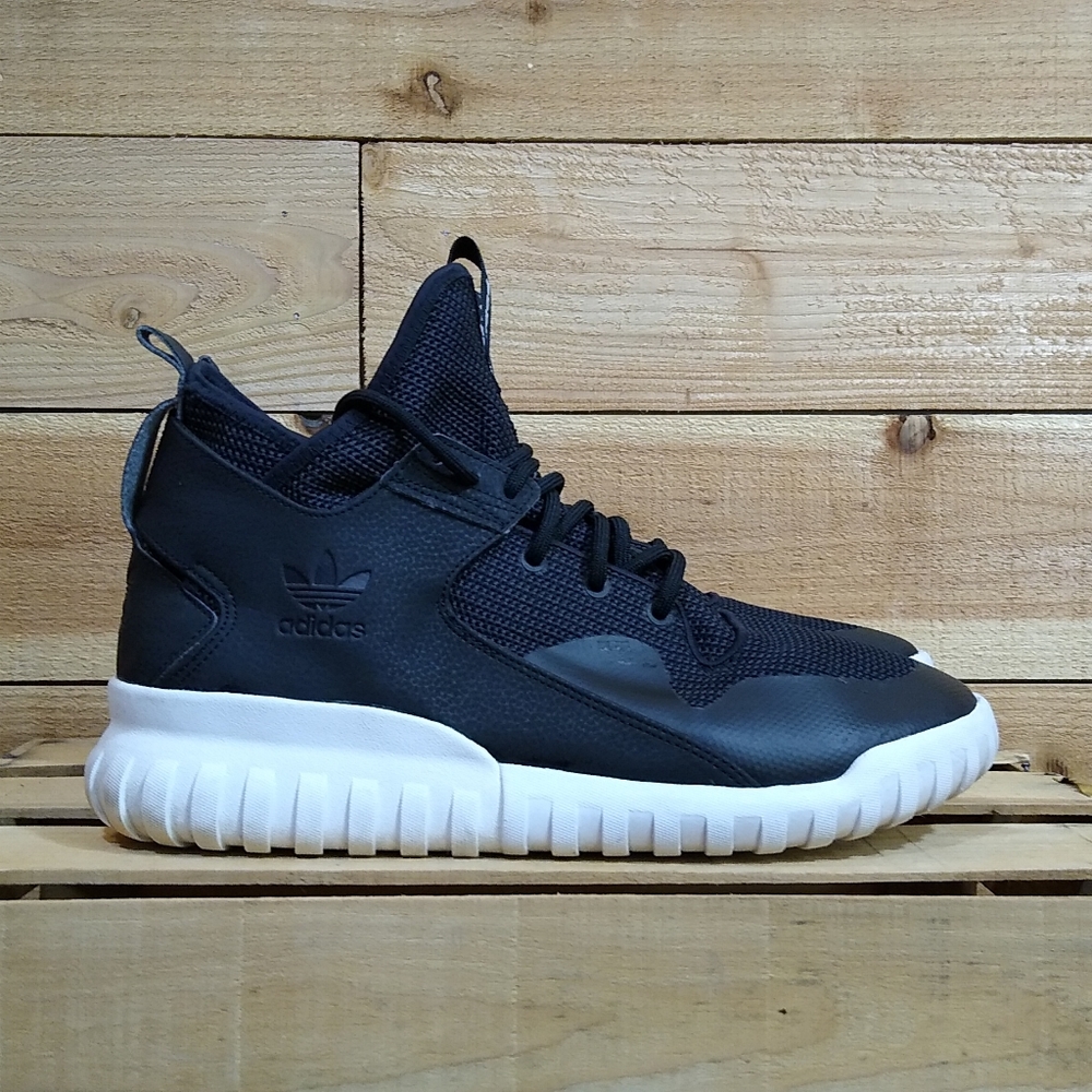 Adidas Tubular X Original, Men's 11.5, Core Black & White - Picture 1 of 13